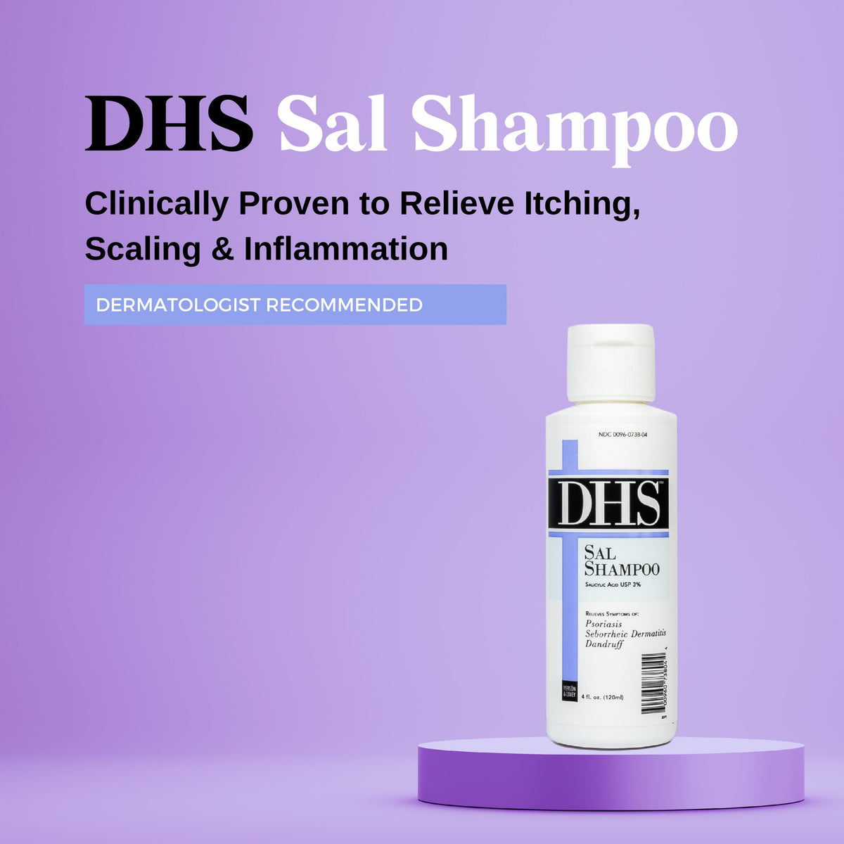 Discover Relief with DHS Sal Shampoo